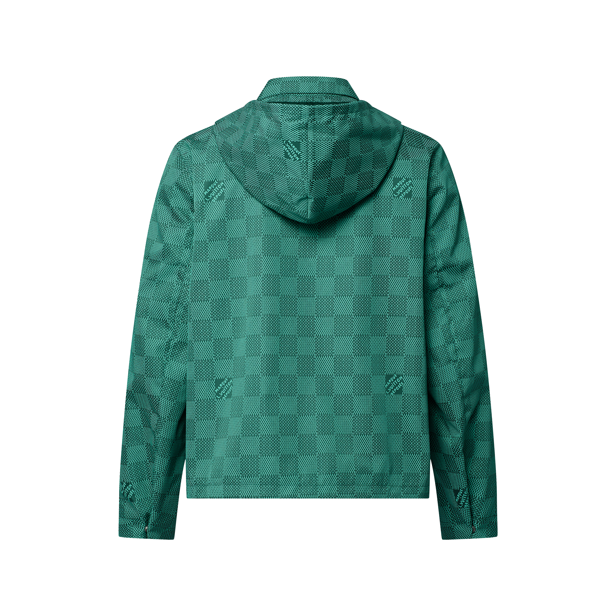 Printed Nylon Hooded Windbreaker - Ready-to-Wear 1AFQD7 | LOUIS